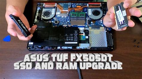 ASUS TUF Gaming FX505DT Compatible RAM and SSD Upgrades .